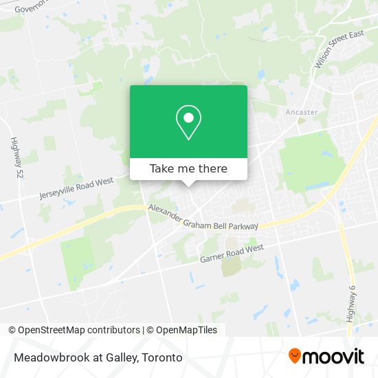 Meadowbrook at Galley map