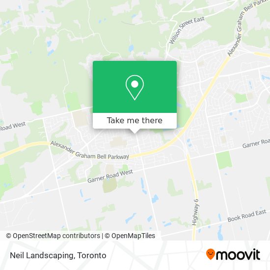 Neil Landscaping map