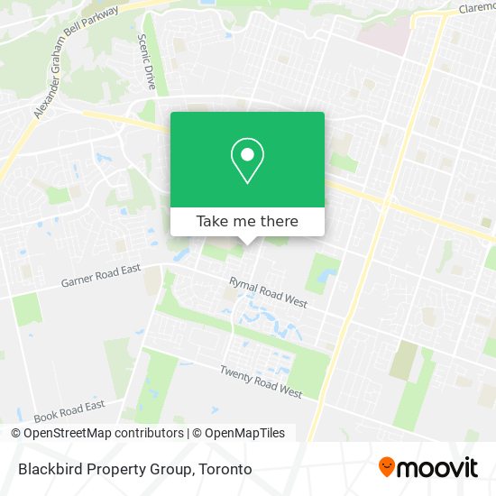 Blackbird Property Group map