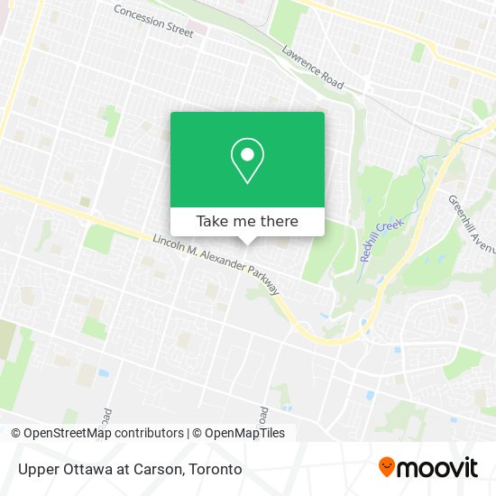 Upper Ottawa at Carson map