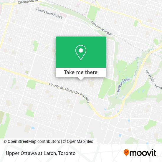 Upper Ottawa at Larch plan