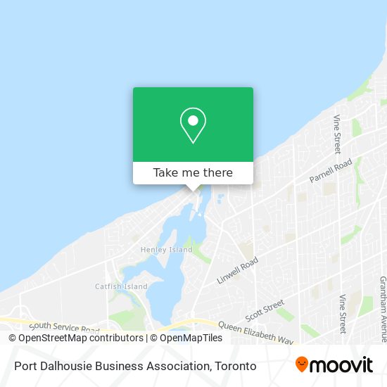 Port Dalhousie Business Association map