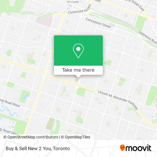 Buy & Sell New 2 You map