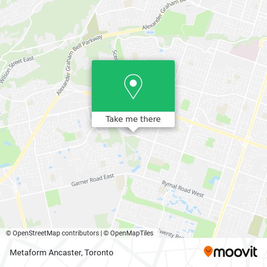 Metaform Ancaster map