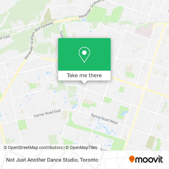 Not Just Another Dance Studio map