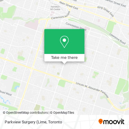 Parkview Surgery map