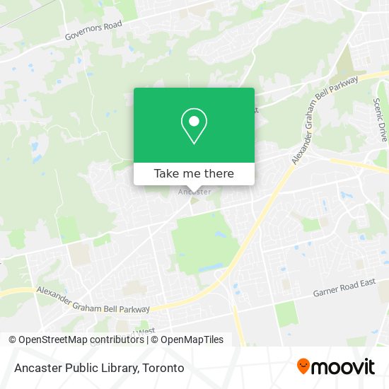 Ancaster Public Library plan