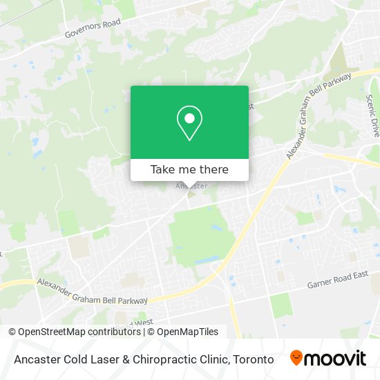 Ancaster Cold Laser & Chiropractic Clinic plan