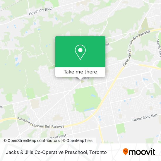 Jacks & Jills Co-Operative Preschool map