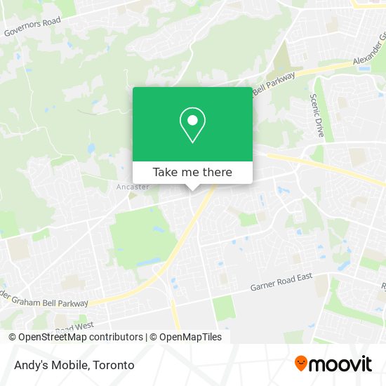 Andy's Mobile map