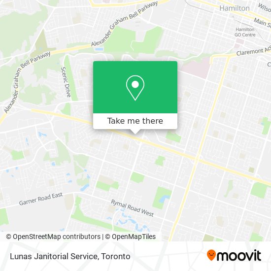 Lunas Janitorial Service map