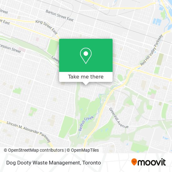 Dog Dooty Waste Management map