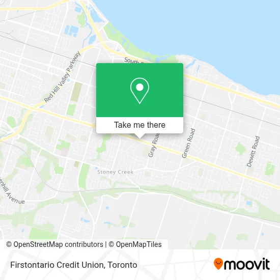 Firstontario Credit Union map