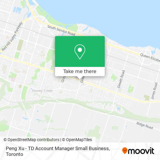Peng Xu - TD Account Manager Small Business map