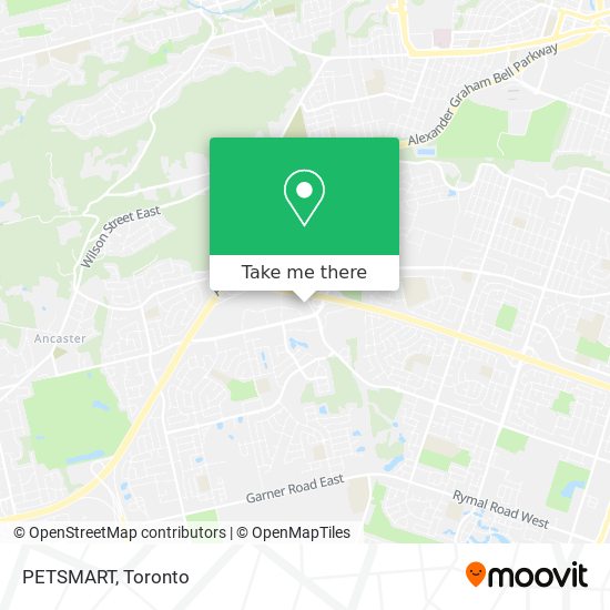 PETSMART map