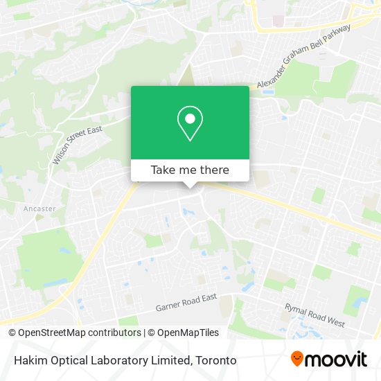 Hakim Optical Laboratory Limited map