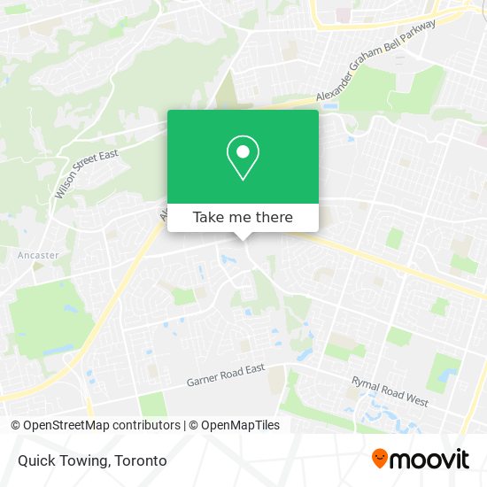 Quick Towing map