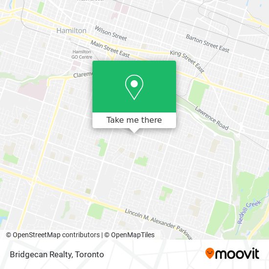 Bridgecan Realty map