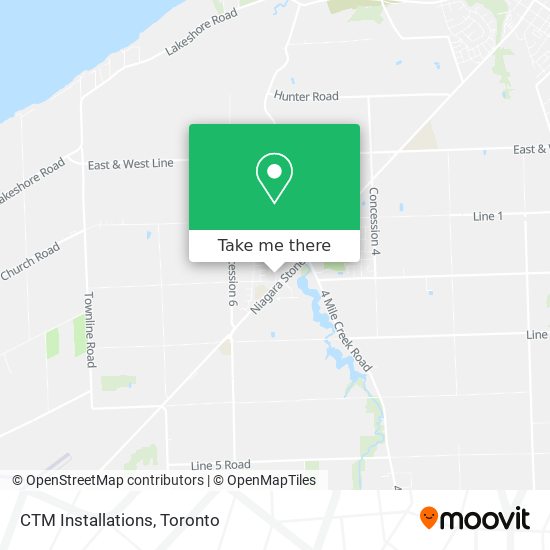 CTM Installations map