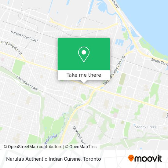 Narula's Authentic Indian Cuisine map