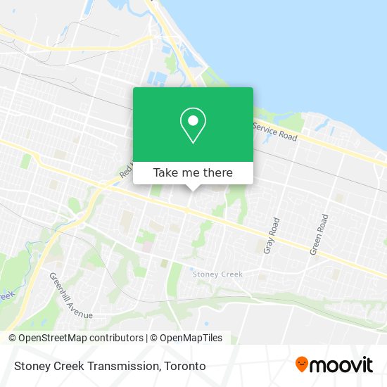 Stoney Creek Transmission map