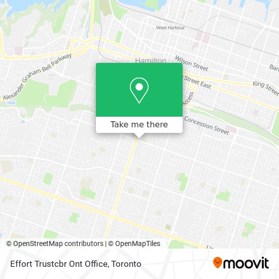 Effort Trustcbr Ont Office map
