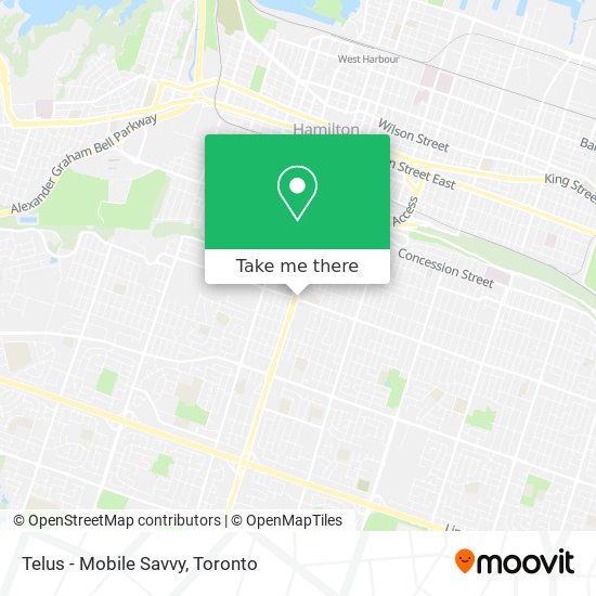 Telus - Mobile Savvy map