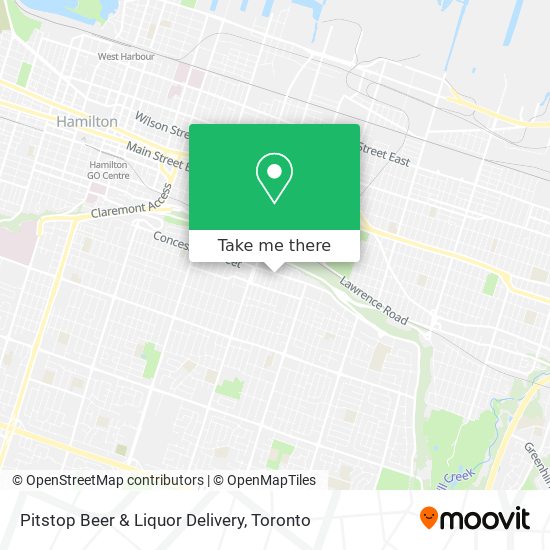Pitstop Beer & Liquor Delivery map