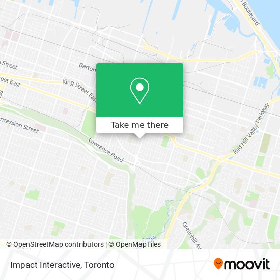 Impact Interactive map