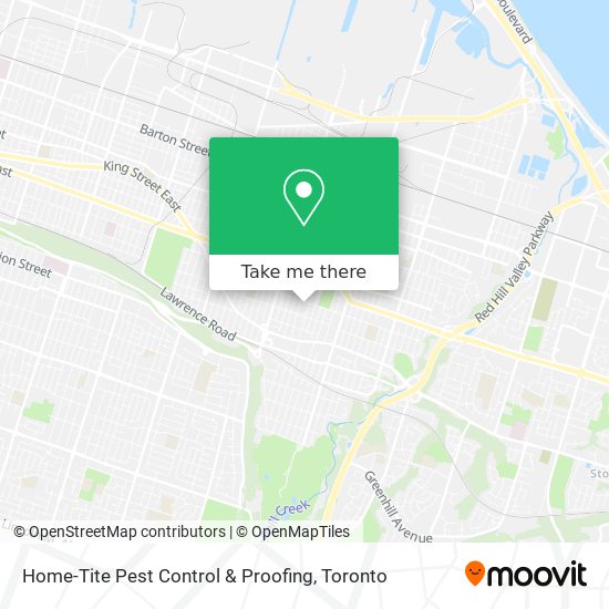 Home-Tite Pest Control & Proofing map