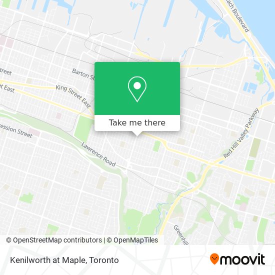 Kenilworth at Maple map