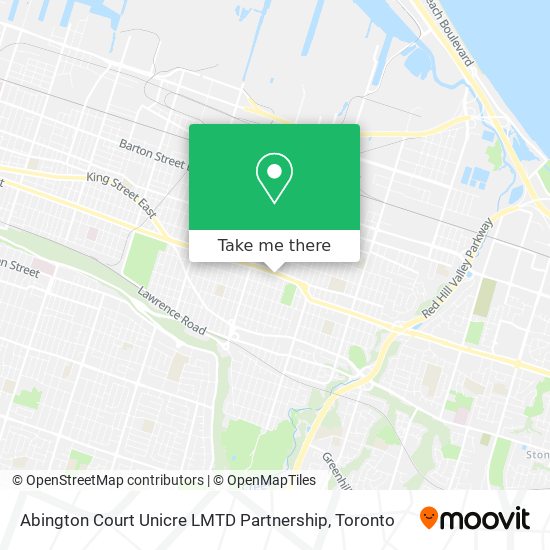 Abington Court Unicre LMTD Partnership map
