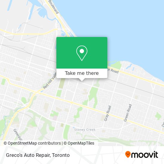 Greco's Auto Repair map