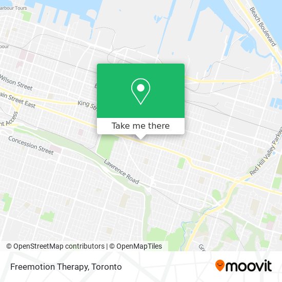 Freemotion Therapy map