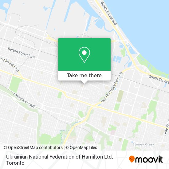 Ukrainian National Federation of Hamilton Ltd plan