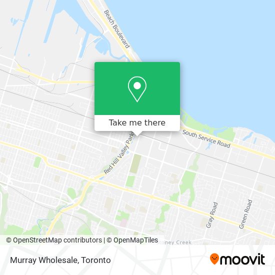 Murray Wholesale map