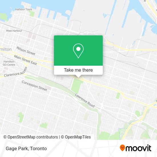 Gage Park plan
