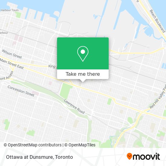 Ottawa at Dunsmure map