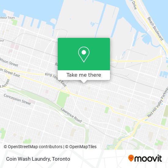 Coin Wash Laundry map