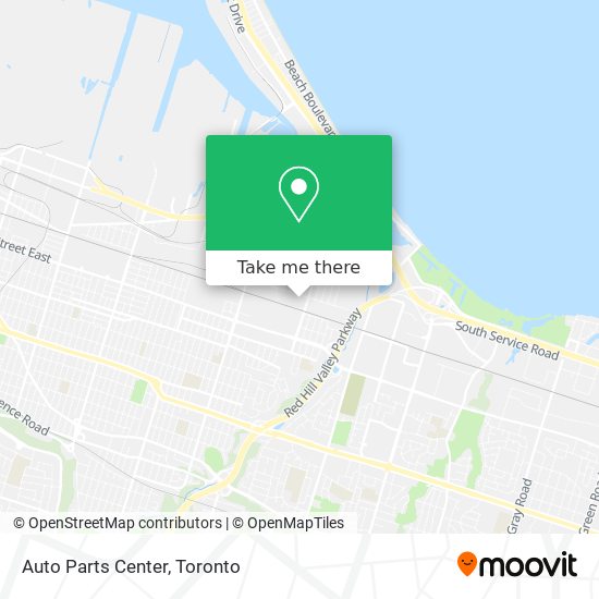 Auto Parts Center map