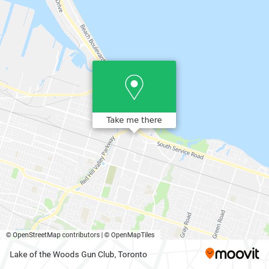 Lake of the Woods Gun Club map