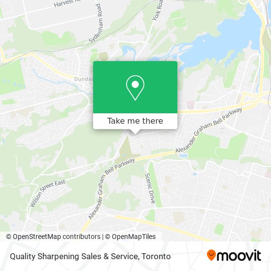 Quality Sharpening Sales & Service map