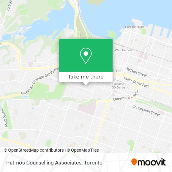 Patmos Counselling Associates map