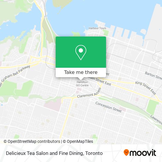 Delicieux Tea Salon and Fine Dining map