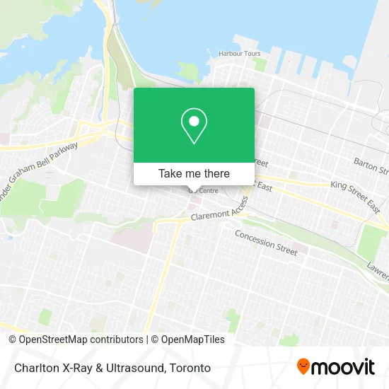 Charlton X-Ray & Ultrasound map