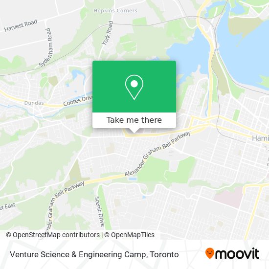 Venture Science & Engineering Camp map