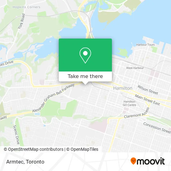 Armtec map