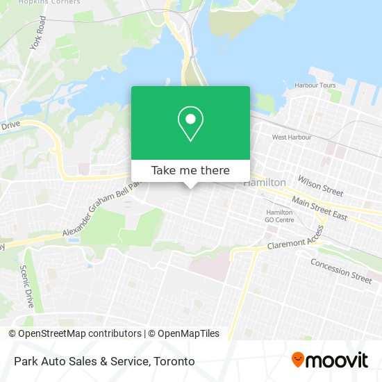 Park Auto Sales & Service map