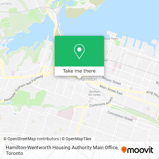 Hamilton-Wentworth Housing Authority Main Office plan