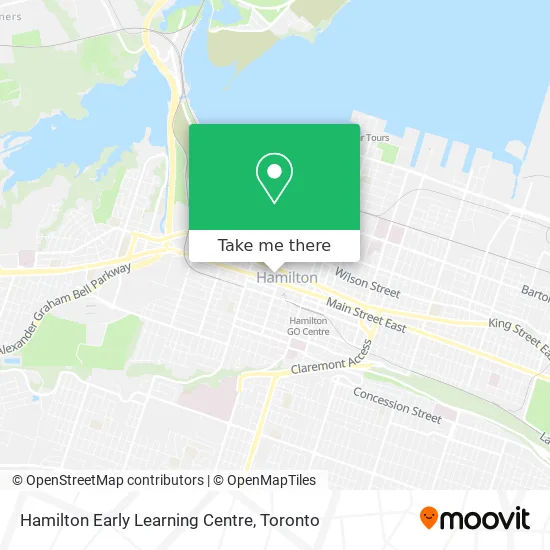 Hamilton Early Learning Centre map